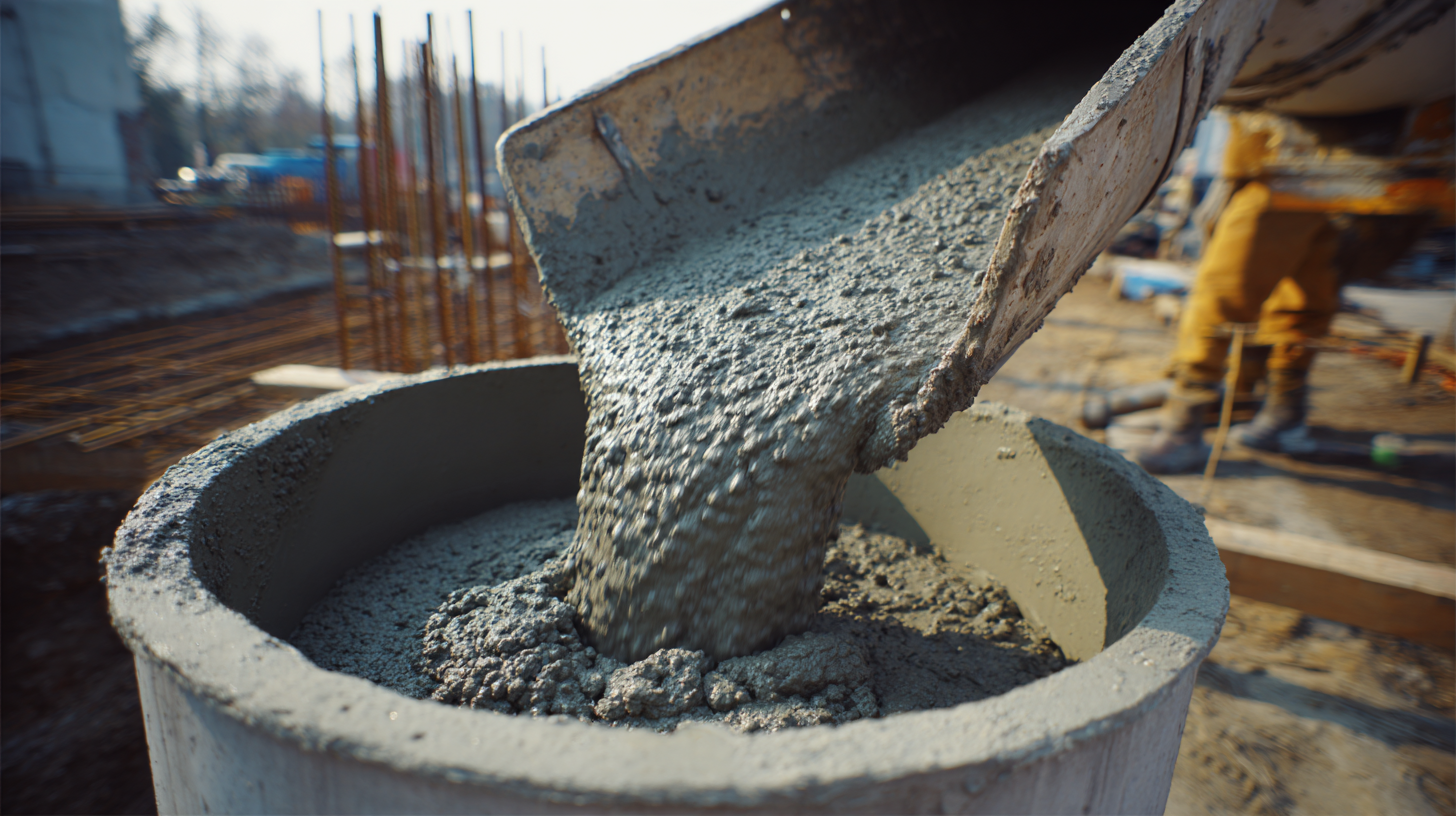 2025 Top 5 Concrete Mix Products for Your Construction Needs