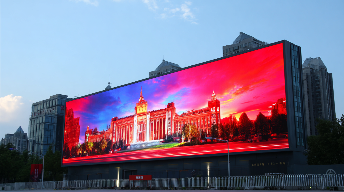2025 Top 5 Outdoor LED Displays: Revolutionizing Outdoor Advertising and Events