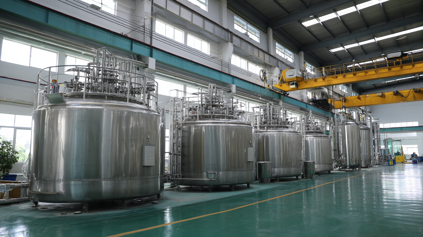 Top 10 Agitator Mixing Tanks for Optimal Industrial Performance in 2023