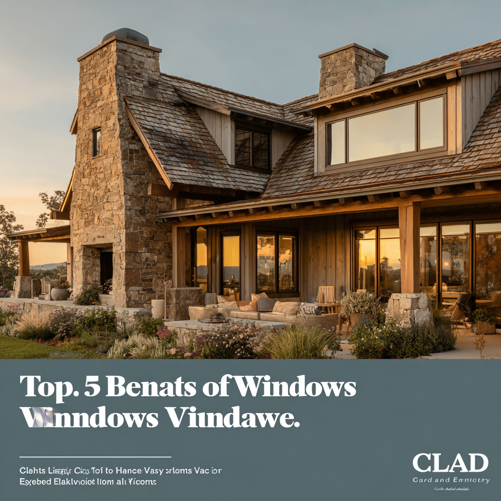 Top 5 Benefits of Clad Windows: Enhance Your Home's Value and Efficiency