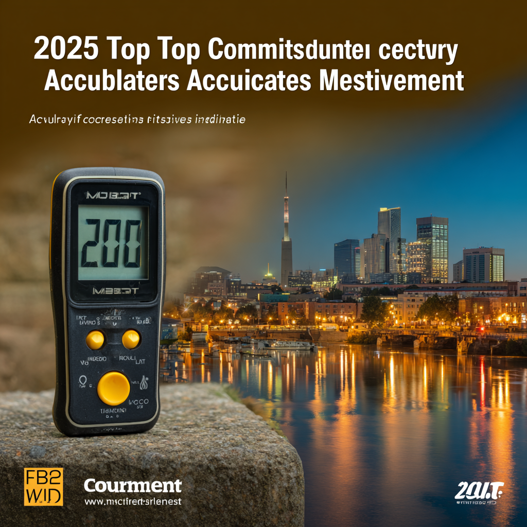 2025 Top Conductivity Meters for Accurate Water Quality Measurement
