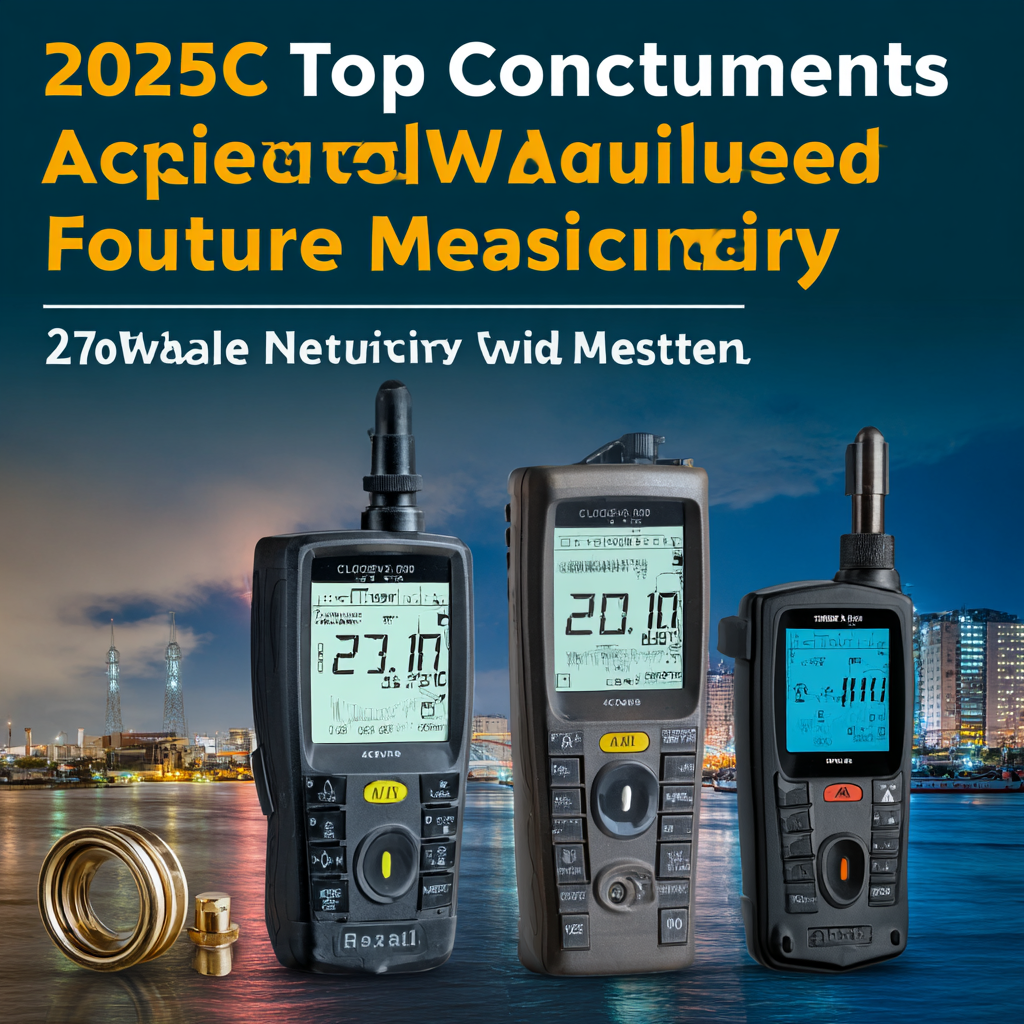 2025 Top Conductivity Meters for Accurate Water Quality Measurement