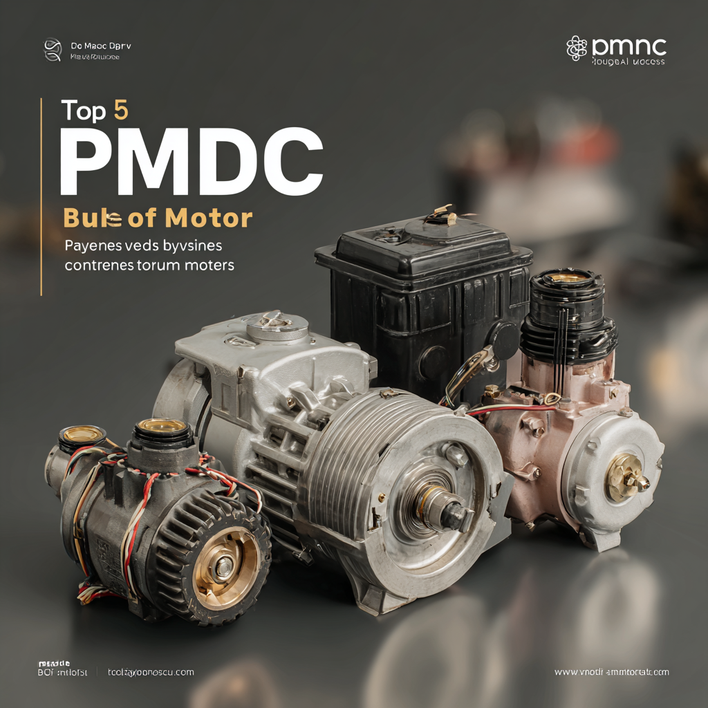 Top 5 Benefits of Using Pmdc Motors in Your Next Project