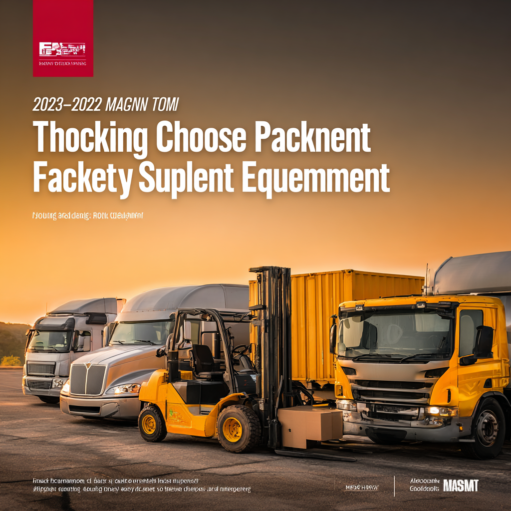 2025 How to Choose the Right Packing Equipment for Efficient Supply Chain Management