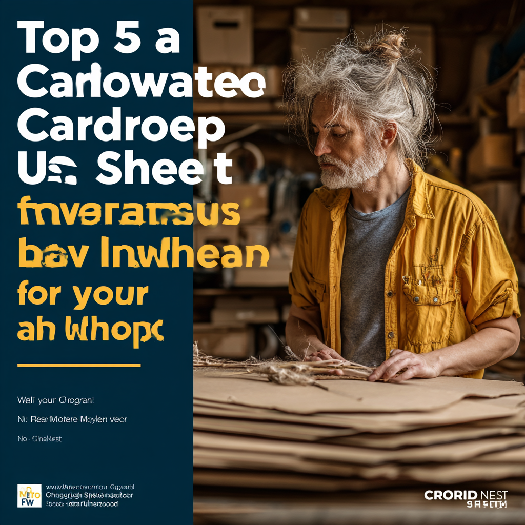 Top 5 Creative Uses for Cardboard Sheets That Will Inspire Your Next Project