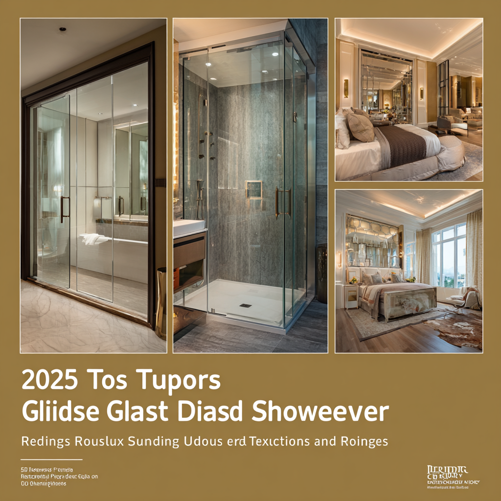 2025 Top 5 Sliding Door Glass Shower Trends for Luxurious Bathroom Upgrades