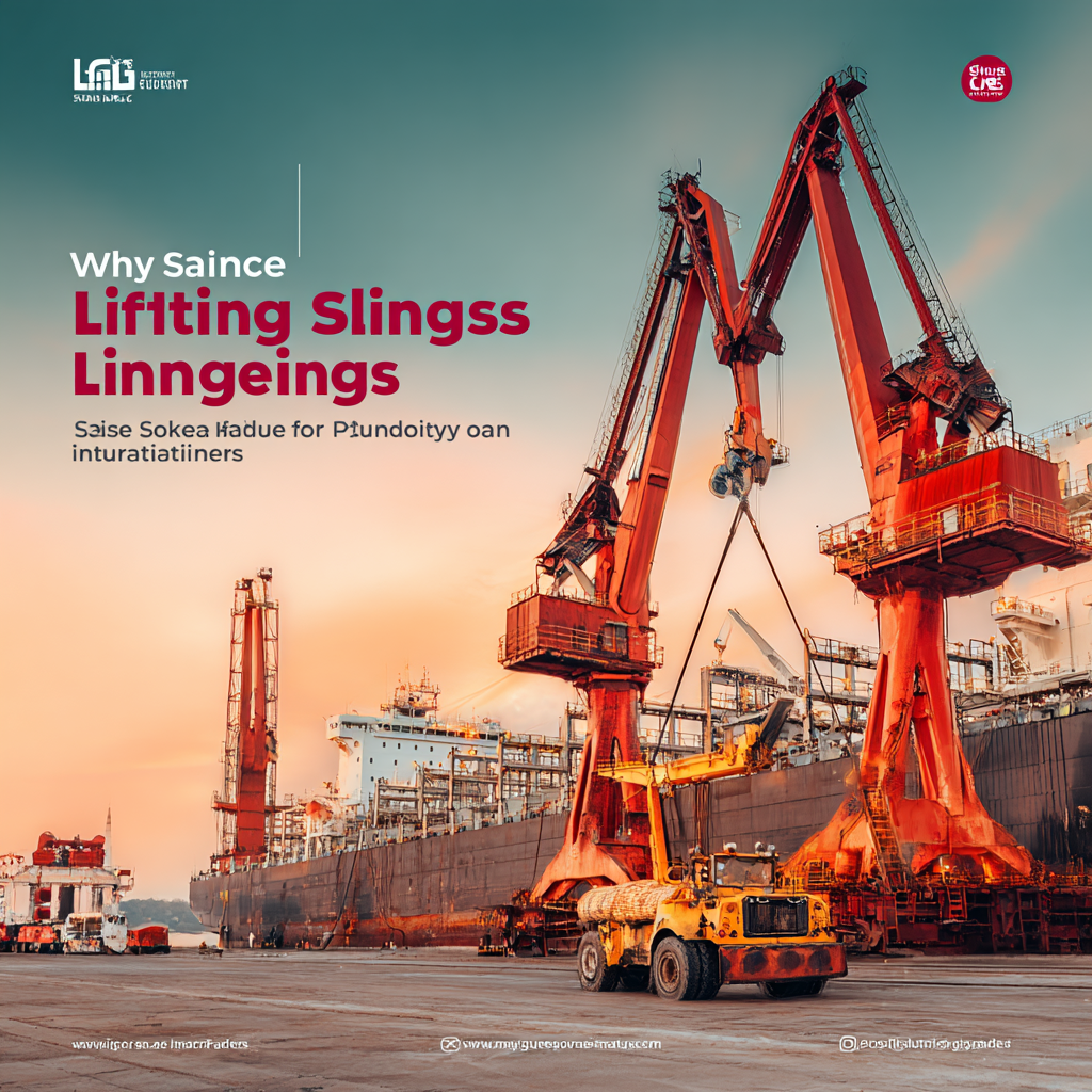 Why Lifting Slings Are Essential for Safe Load Handling Practices in Industries