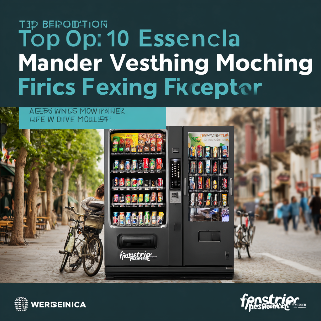 Top 10 Essential Tips for Finding the Best Vending Machine Fixer Professionals