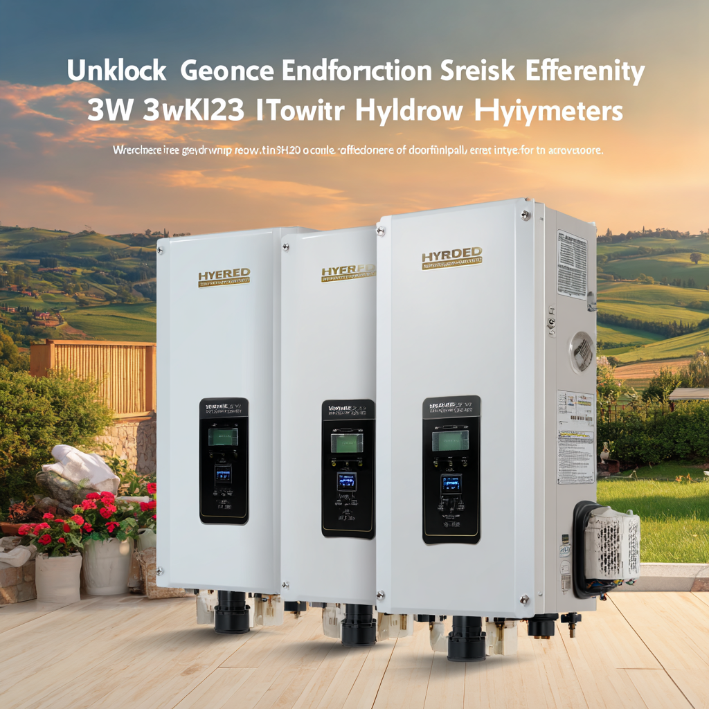 Unlock Energy Efficiency: The 2025 Guide to 3KW Hybrid Inverters for Homes