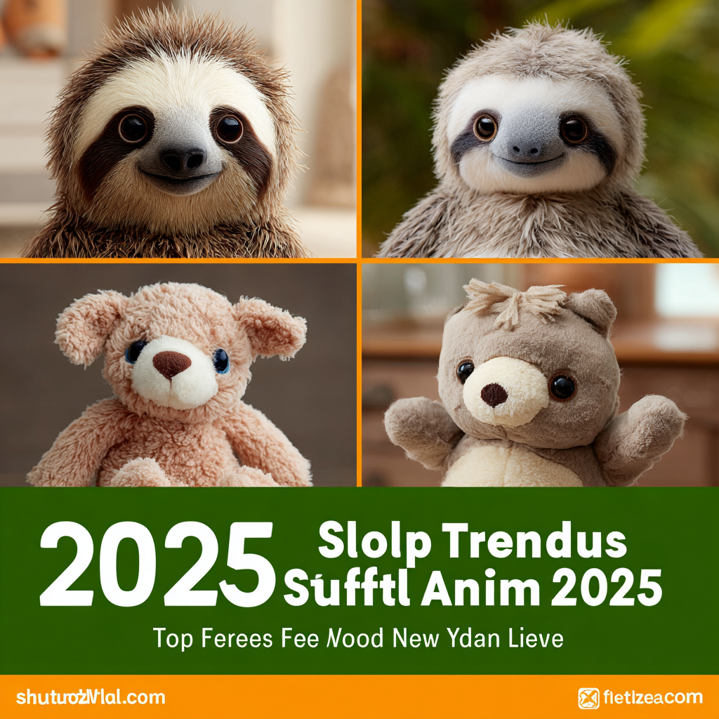 Top Sloth Stuffed Animal Trends for 2025 You Need to Know
