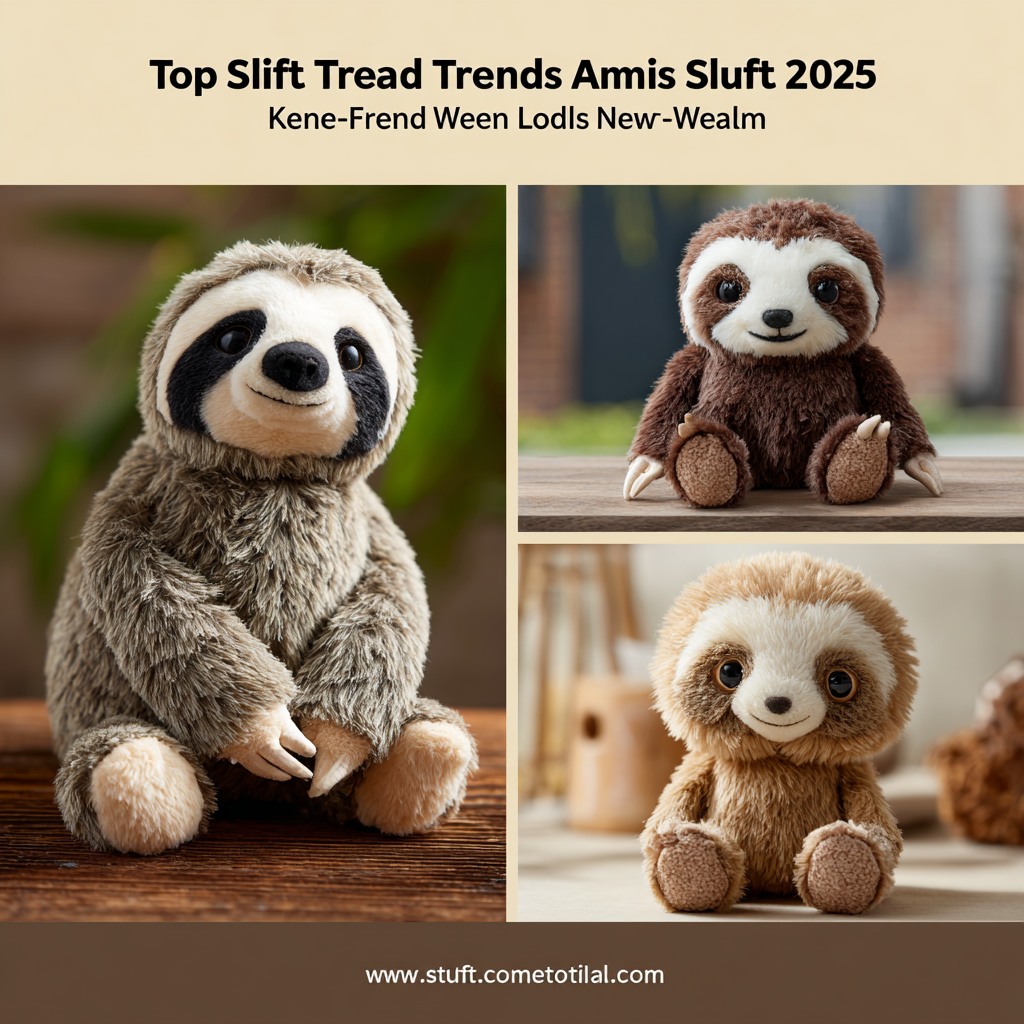 Top Sloth Stuffed Animal Trends for 2025 You Need to Know