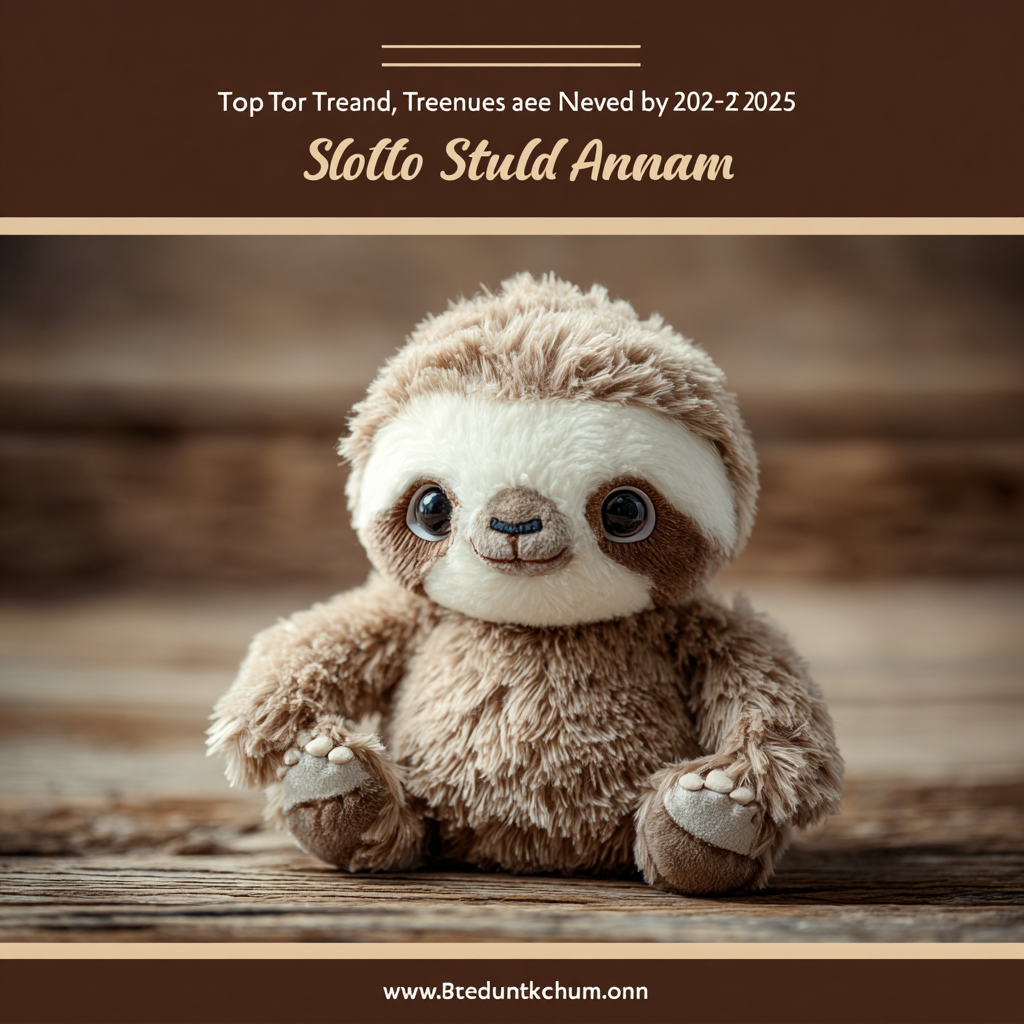 Top Sloth Stuffed Animal Trends for 2025 You Need to Know