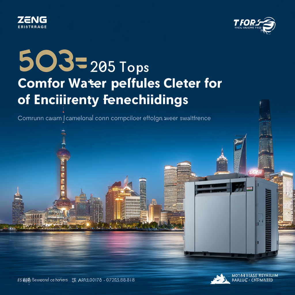 2025 Top 5 Commercial Water Chillers for Energy Efficiency and Performance