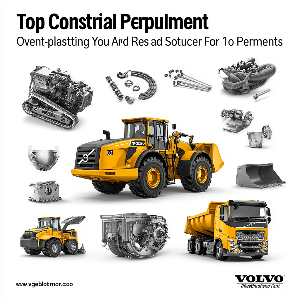 Top 10 Volvo Construction Equipment Parts You Need for Optimal Performance