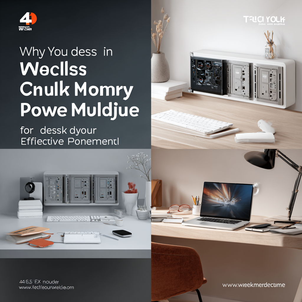 Why You Should Choose a Desk Power Module for Your Workspace Efficiency
