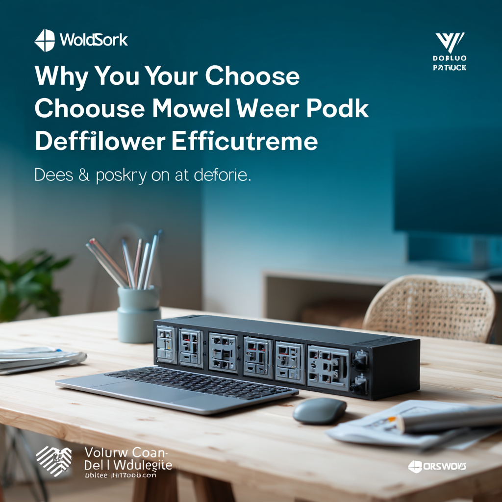 Why You Should Choose a Desk Power Module for Your Workspace Efficiency