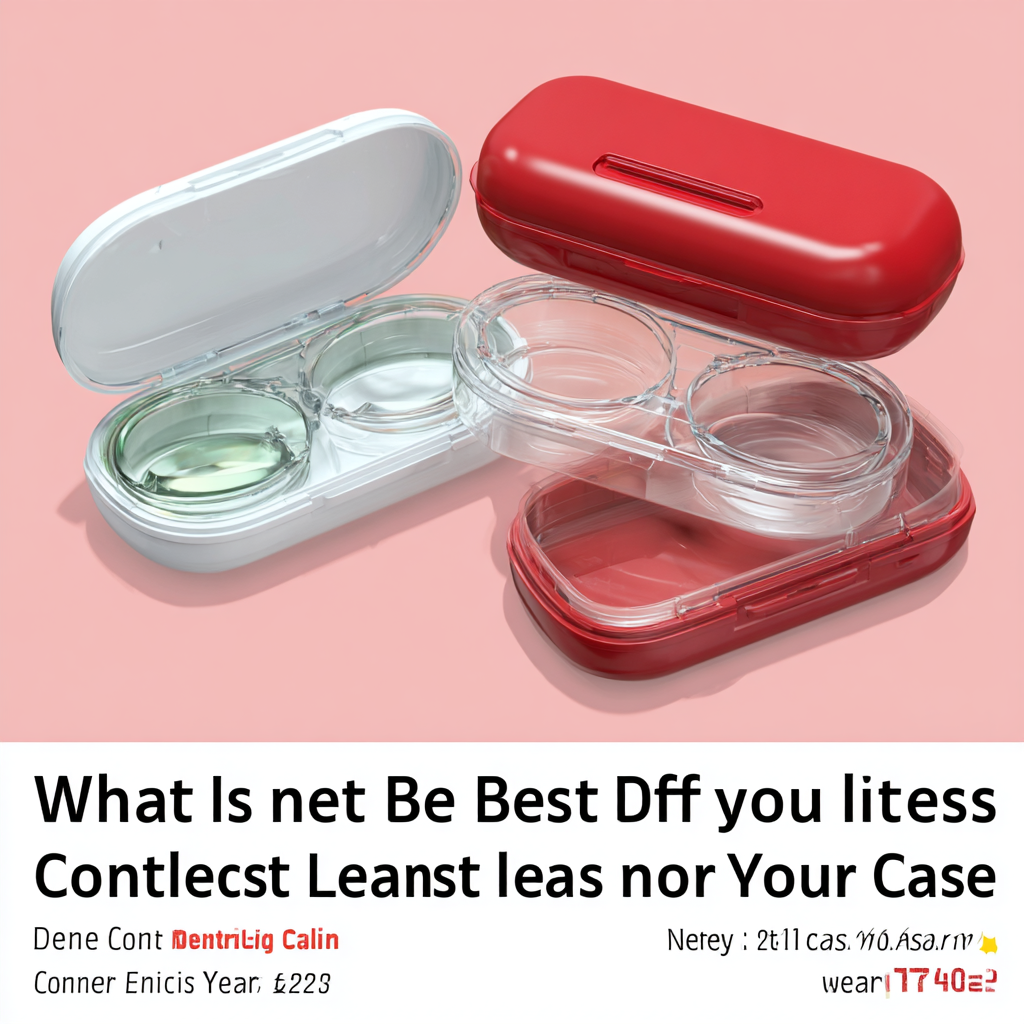 What is the Best Contact Lens Case for Your Daily Needs and Eye Care