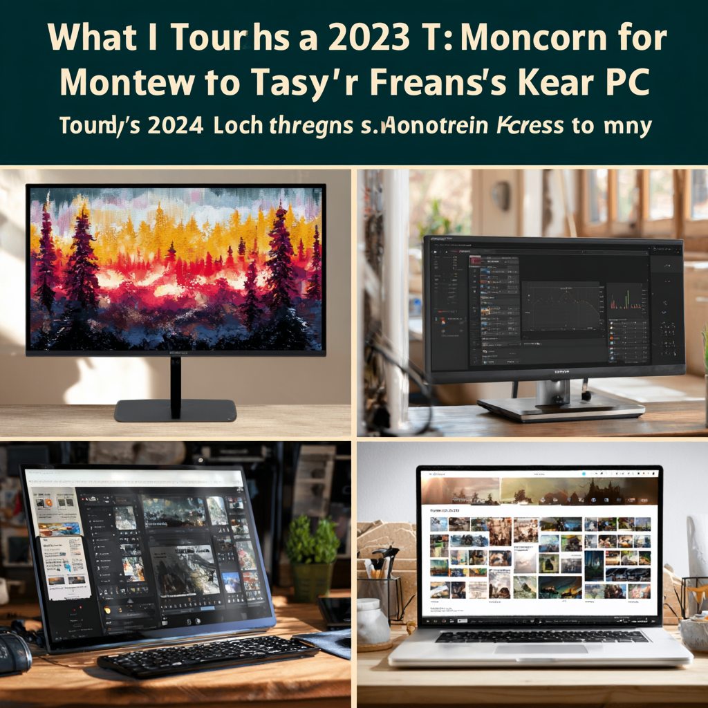 What is a Touchscreen Monitor for PC? Key Features and Market Trends in 2023
