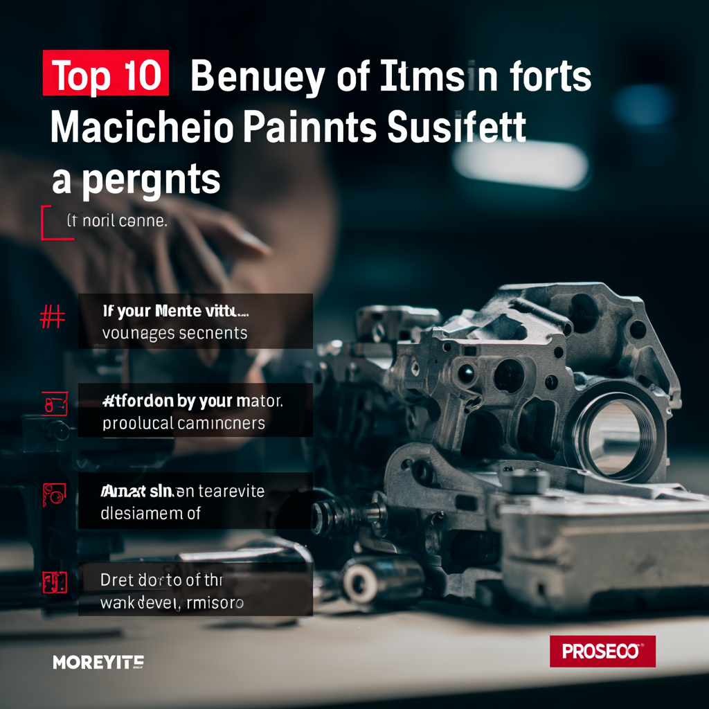 Top 10 Benefits of Using Prototype Machined Parts for Your Project Success