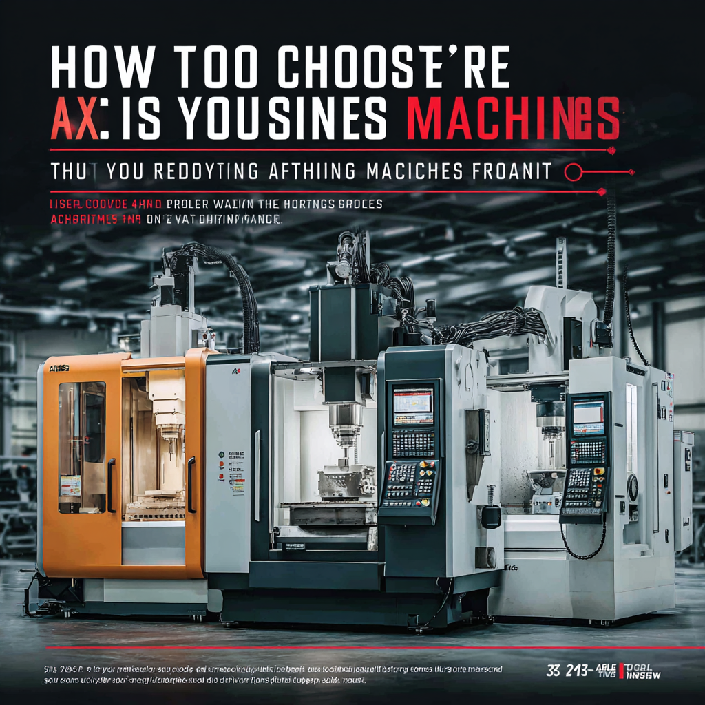 How to Choose the Right 3-Axis Machines for Your Manufacturing Needs Based on Industry Trends
