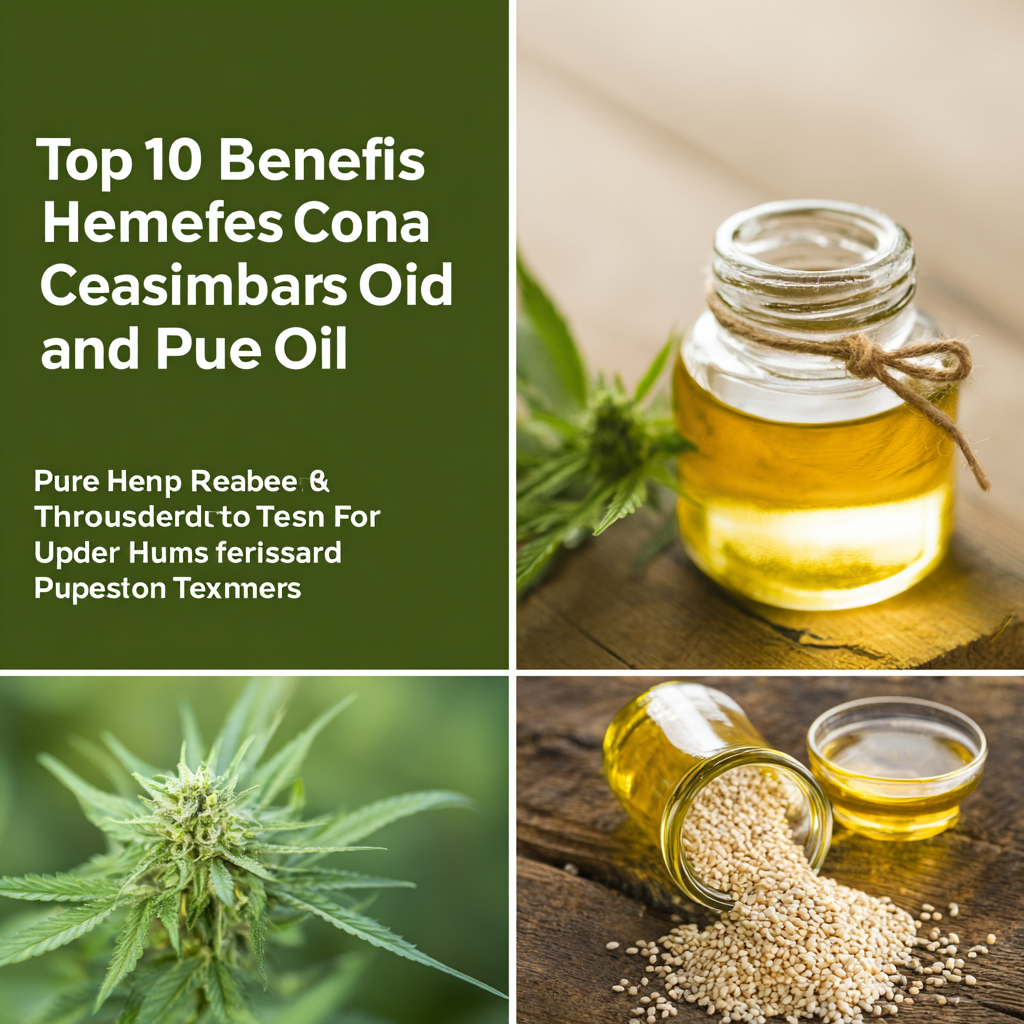 Top 10 Benefits of Pure Hemp Cbd Oil Backed by Research and User Testimonials