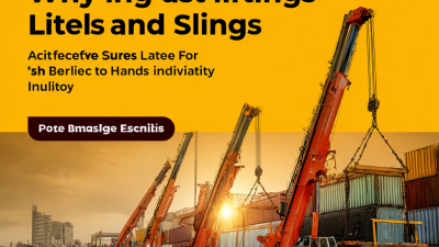 Why Lifting Slings Are Essential for Safe Load Handling Practices in Industries