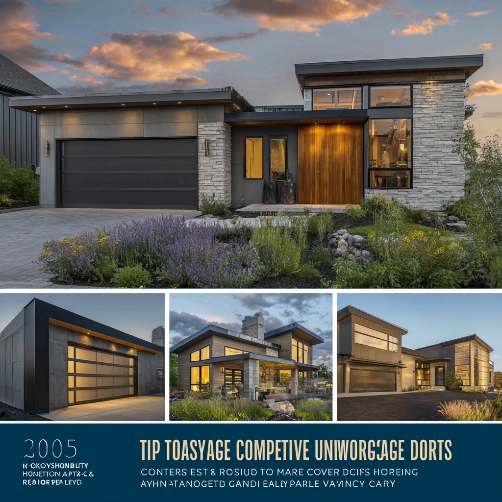 Top 5 Contemporary Garage Doors to Enhance Curb Appeal and Property Value in 2023