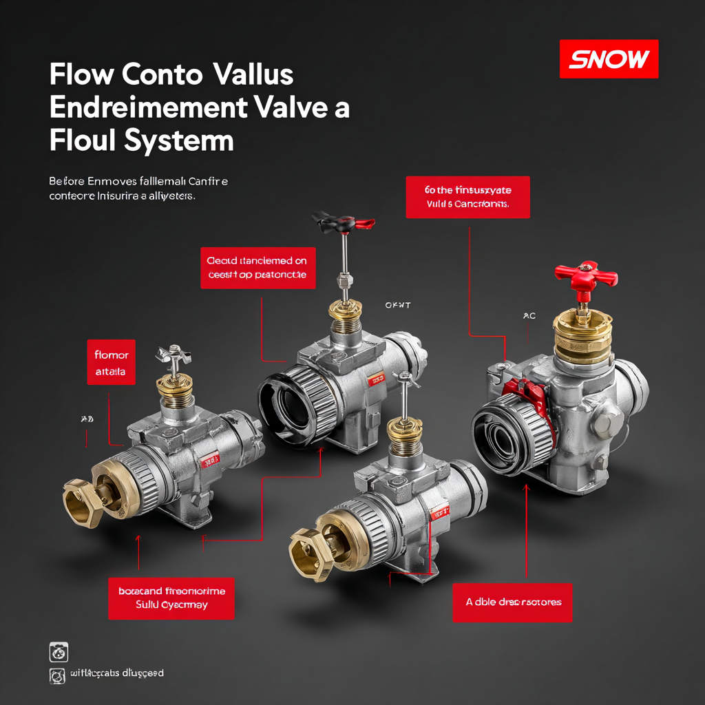 Why Flow Control Valves Are Essential for Efficient Fluid Management Systems