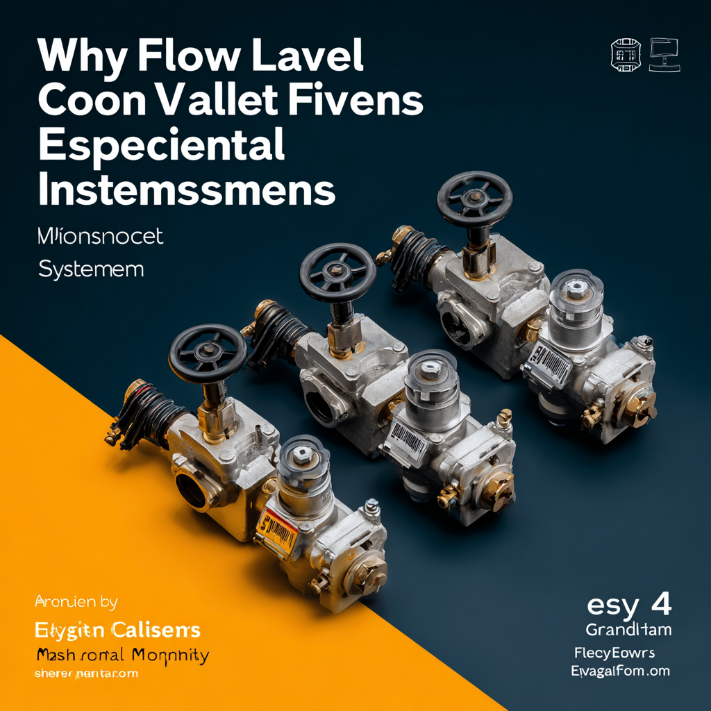 Why Flow Control Valves Are Essential for Efficient Fluid Management Systems