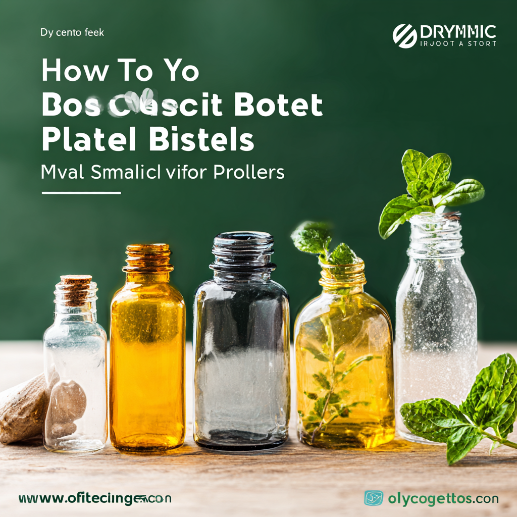 How to Choose the Best Small Plastic Bottles for Your DIY Projects