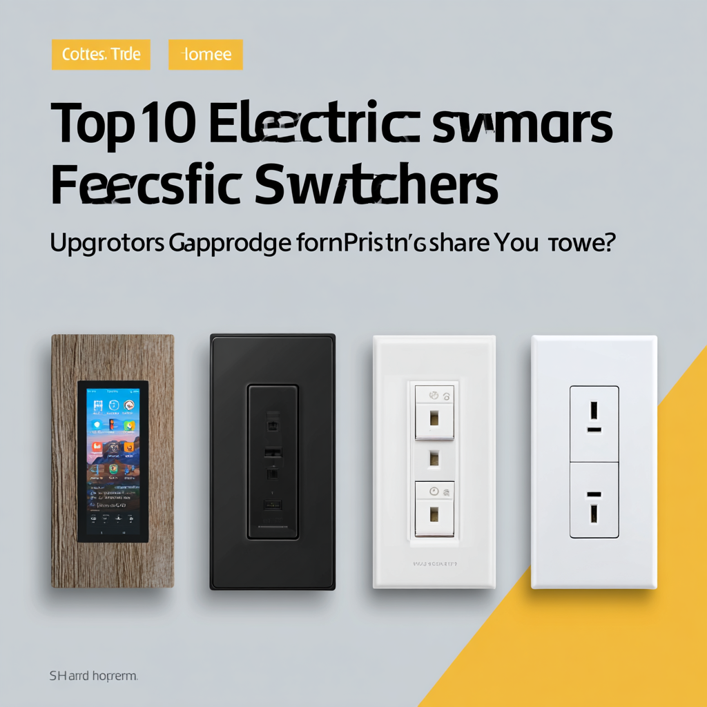 Top 10 Electric Switches for Smart Homes: Upgrade Your Control Today!