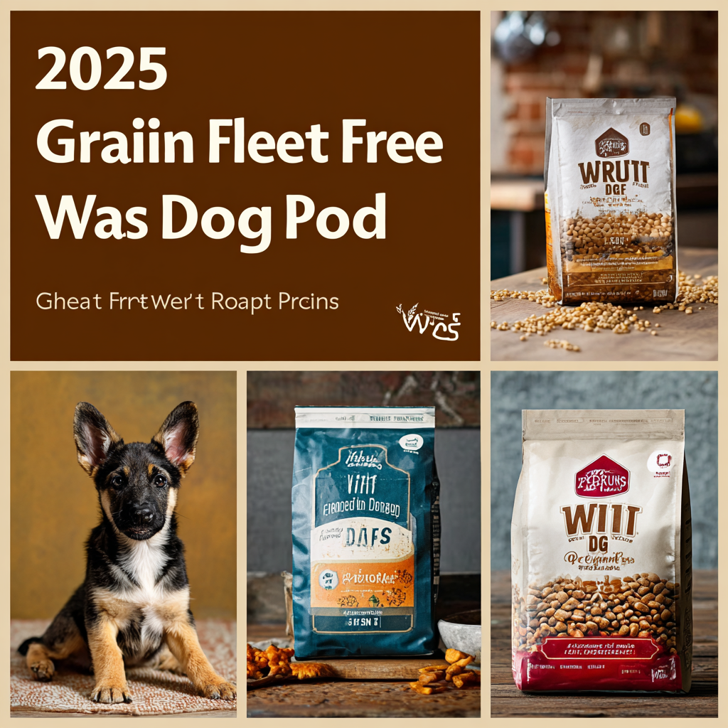 2025 Top 5 Grain Free Wet Dog Food Brands for Healthier Pups