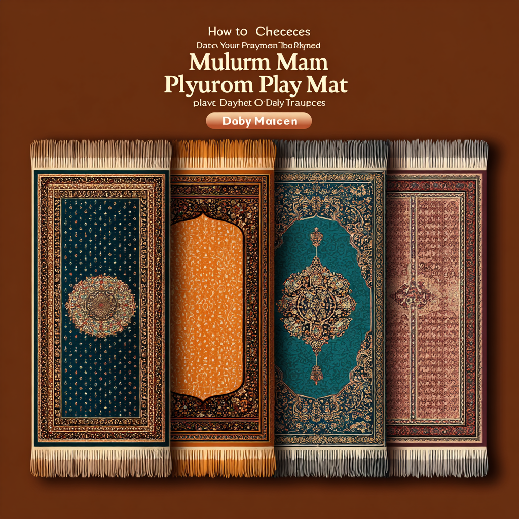 How to Choose the Perfect Muslim Prayer Mat for Your Daily Prayers
