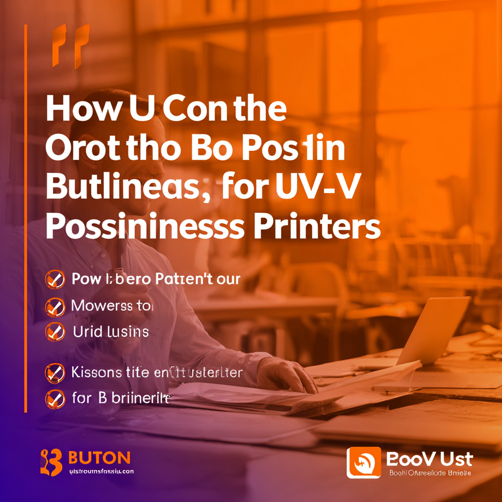 How to Choose the Best Positioning UV Printer for Your Business Needs