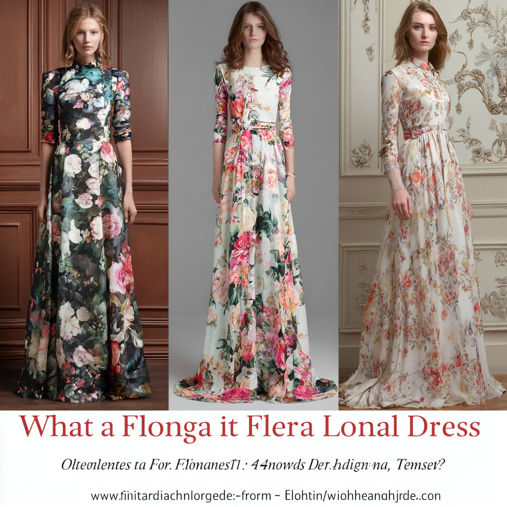 What is a Floral Floor Length Dress? Discover Styles and Trends Today!