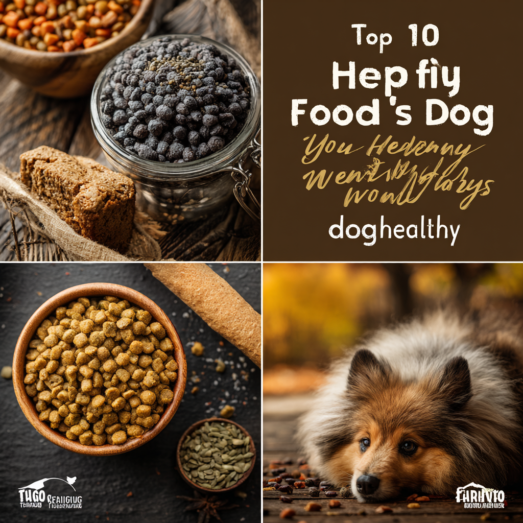 Top 10 Healthy Dog Foods for Your Furry Friend's Wellbeing