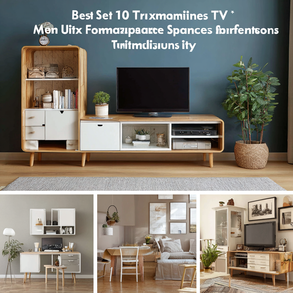10 Best Short TV Units for Small Spaces: Maximize Style & Functionality