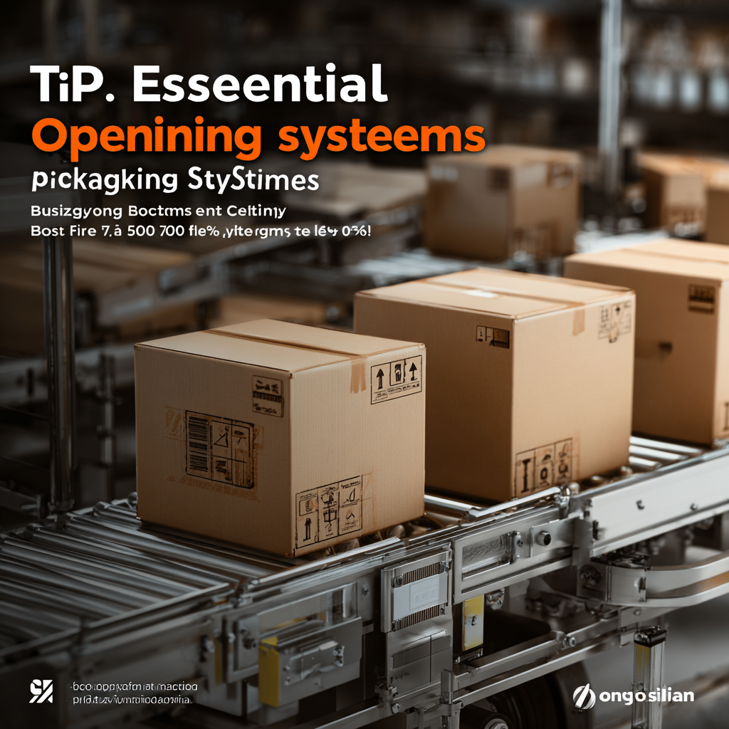 7 Essential Tips for Optimizing Packaging Systems: Boost Efficiency by 30%!