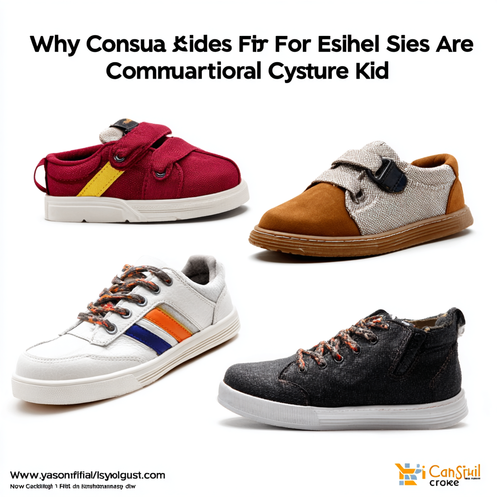 Why Casual Shoes for Kids Are Essential for Comfort and Style