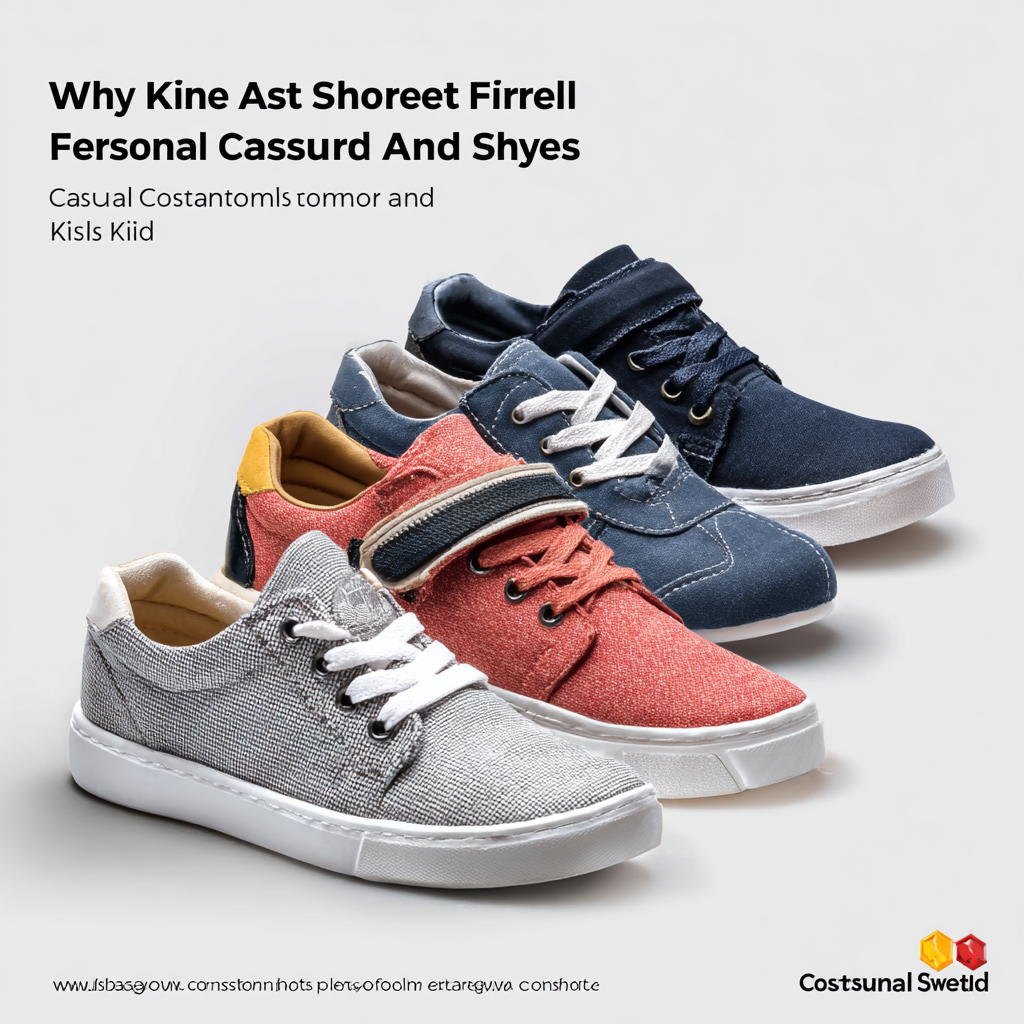 Why Casual Shoes for Kids Are Essential for Comfort and Style