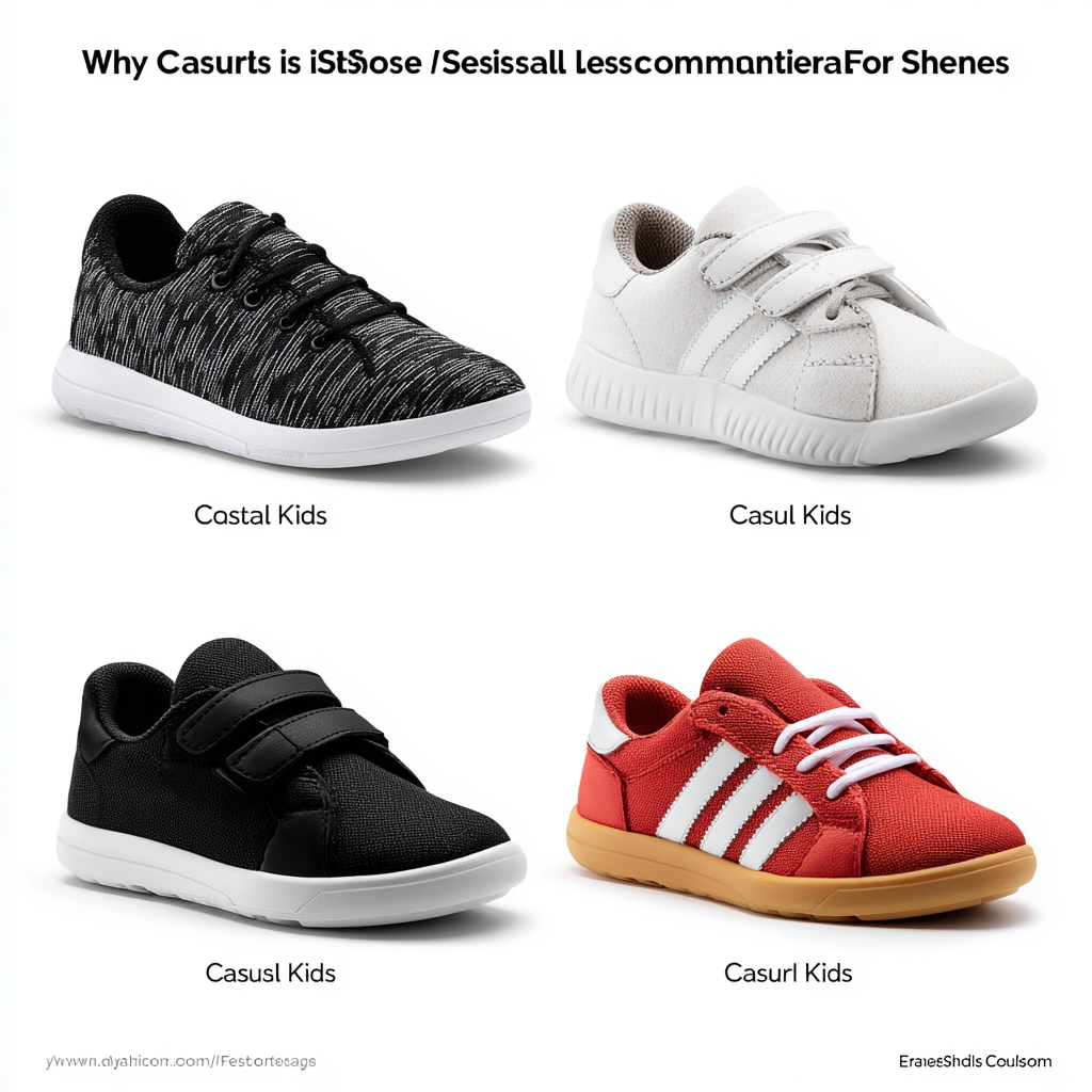 Why Casual Shoes for Kids Are Essential for Comfort and Style