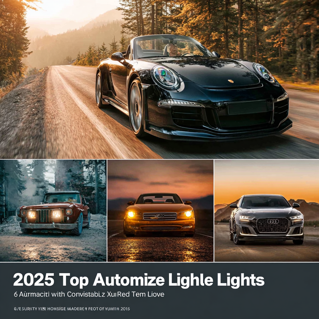 2025 Top 5 Automotive Led Lights You Need for Ultimate Vehicle Upgrade