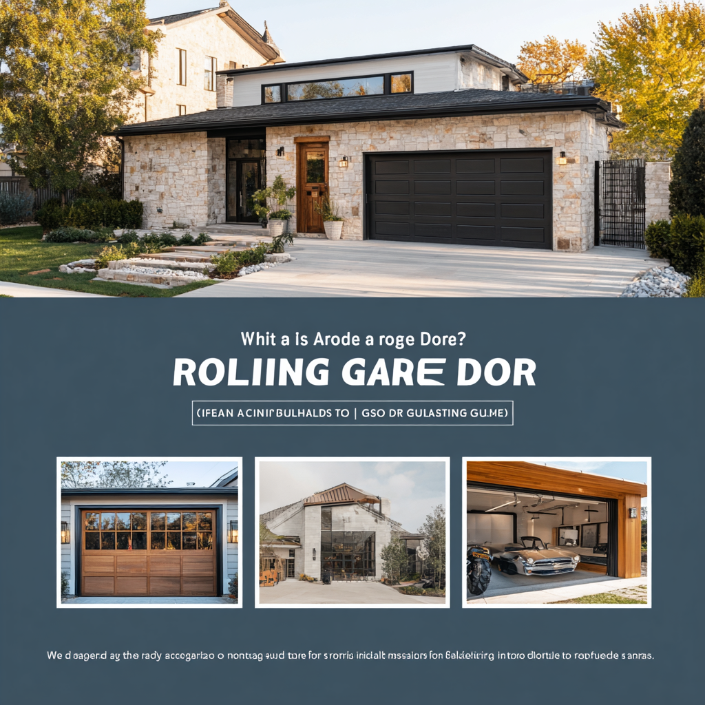 What is a Rolling Garage Door? Benefits, Types, and Installation Guide