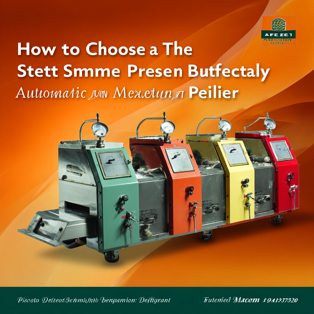 How to Choose the Best Automatic Steam Peeler for Maximum Efficiency and Quality