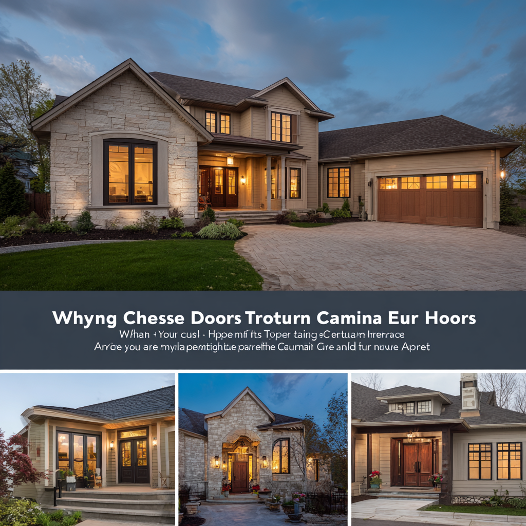 Why Choosing the Right Exterior Doors Can Transform Your Home's Curb Appeal