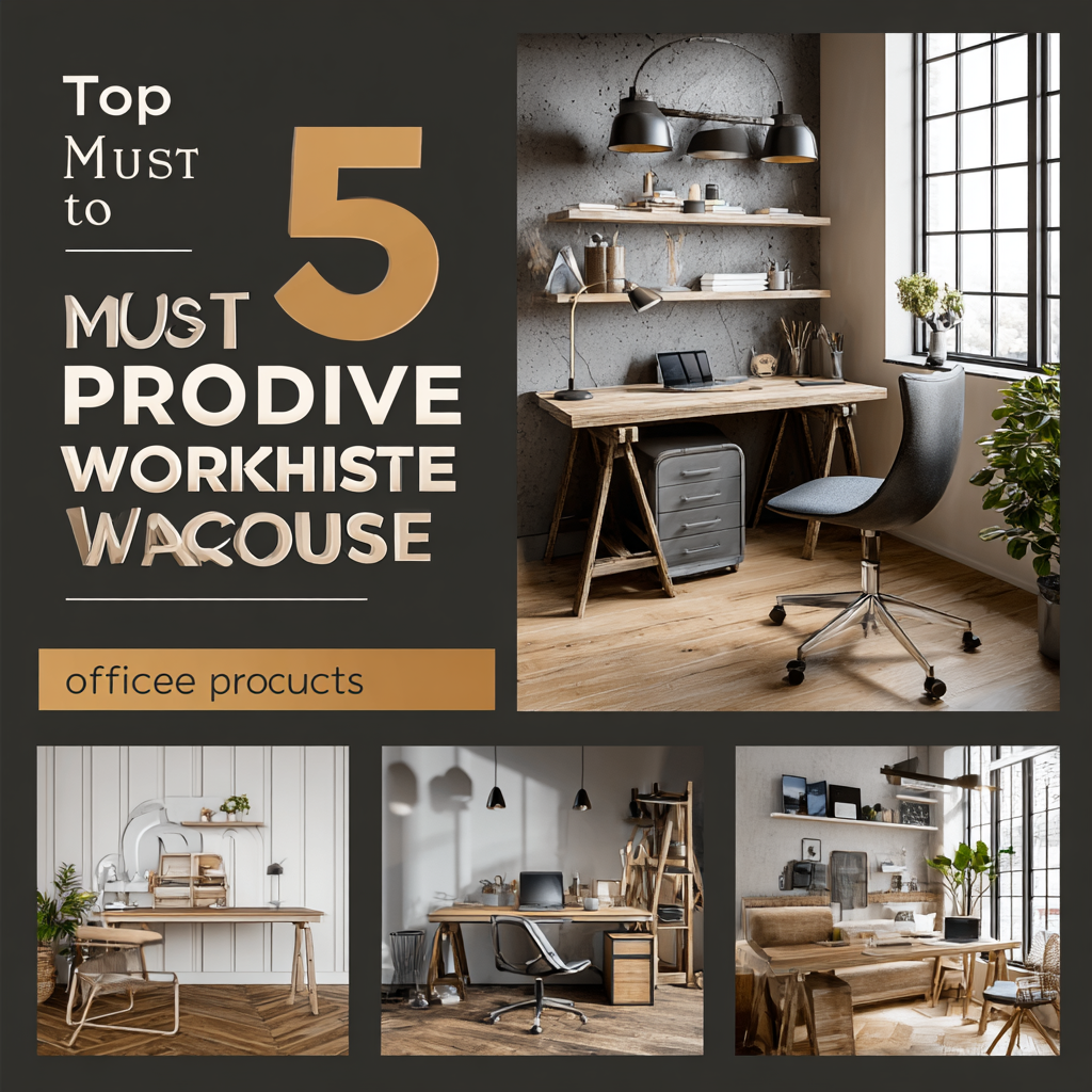 Top 5 Must Have Office Products for a Productive Workspace in 2023