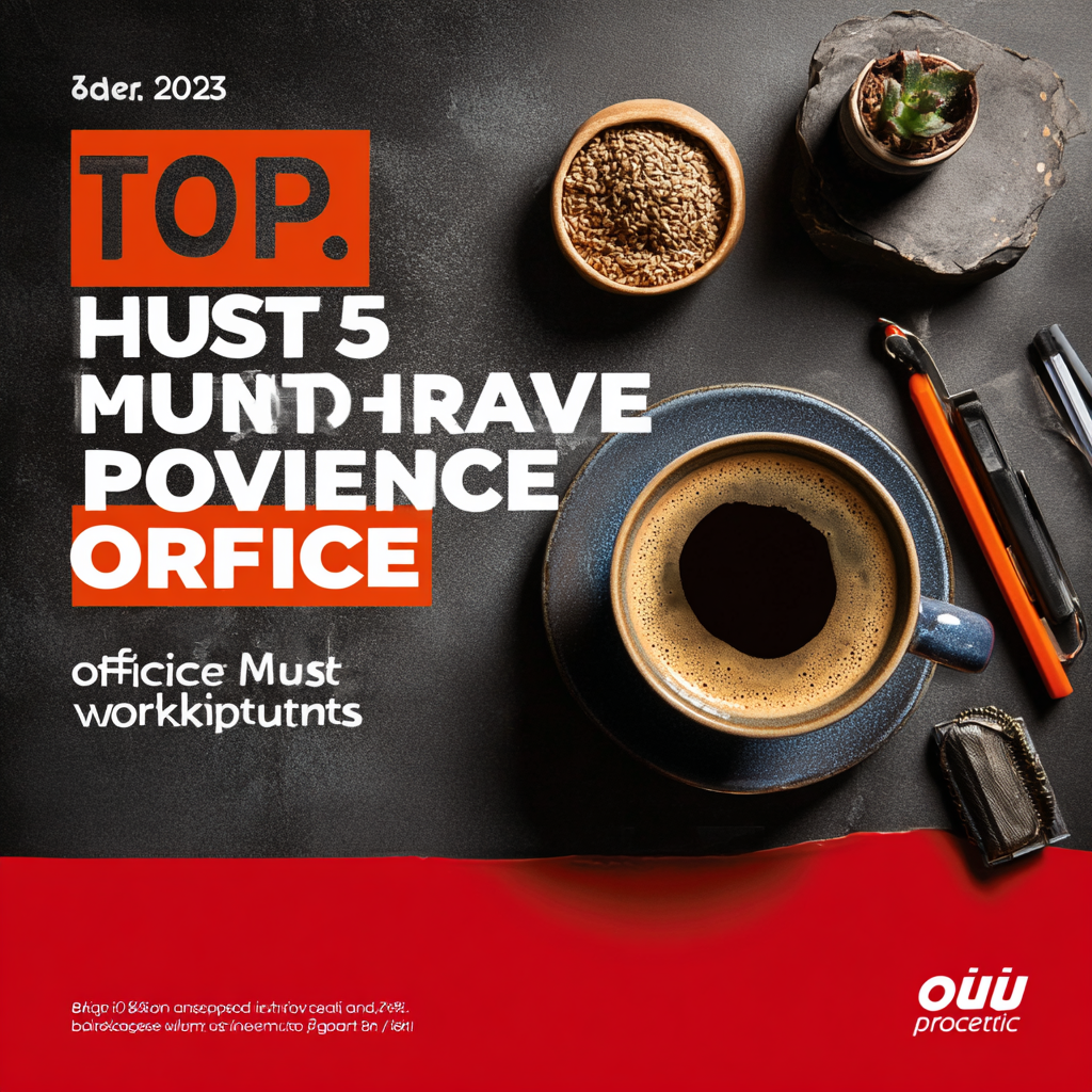 Top 5 Must Have Office Products for a Productive Workspace in 2023
