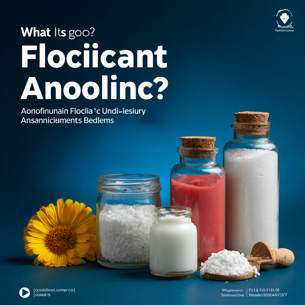 What is Anionic Flocculant? Understanding Its Uses and Benefits
