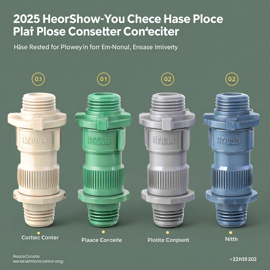 2025 How to Choose the Right Plastic Hose Connector for Your Needs and Improve Efficiency