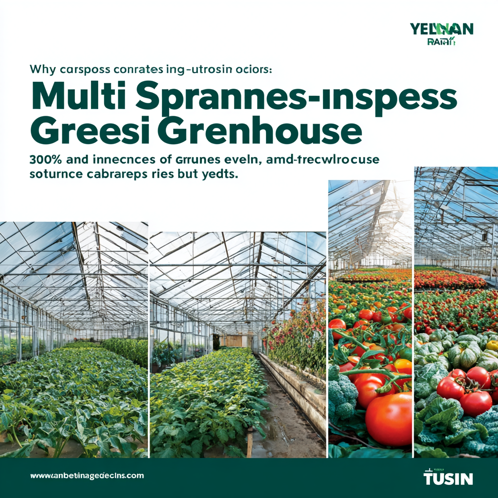 Why Multi-Span Greenhouses Increase Crop Yields by 30%: A Comprehensive Guide